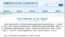 這一地區(qū)公布能耗不達標水泥企業(yè)名單紅牌3家 黃牌1家(名單)