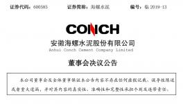 海螺水泥換屆，高登榜、王建超、吳斌等成為候選人