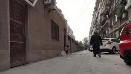 路面?zhèn)z月沒凝固，新鋪水泥路變“豆腐渣路”！