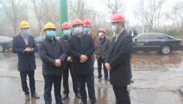 寶雞市委常委副市長王寧崗到鳳凰山公司檢查指導防疫和復產(chǎn)工作