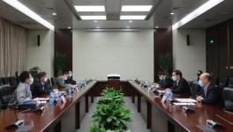 工信部領導調研中國建材集團！