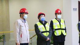 中國建材集團副總經(jīng)理王于猛到洛陽中聯(lián)調(diào)研