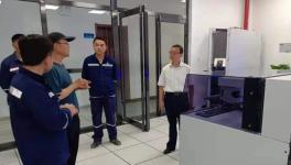為使科研項目更接地氣，質(zhì)檢部門參觀堯柏水泥“萬噸線”！