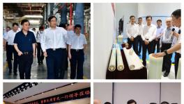 中建材董事長(zhǎng)周育先赴中材國(guó)際、宜興新能源等企業(yè)調(diào)研！