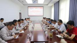 保定、洛陽(yáng)、新安中聯(lián)集體討論煙氣脫硝治理！