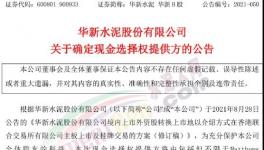 大事！海螺“出手”華新！